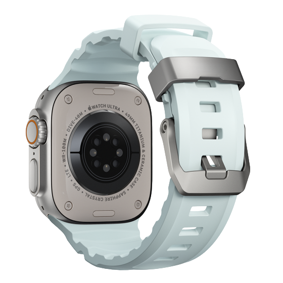 Apple Watch Strap Blue Glow