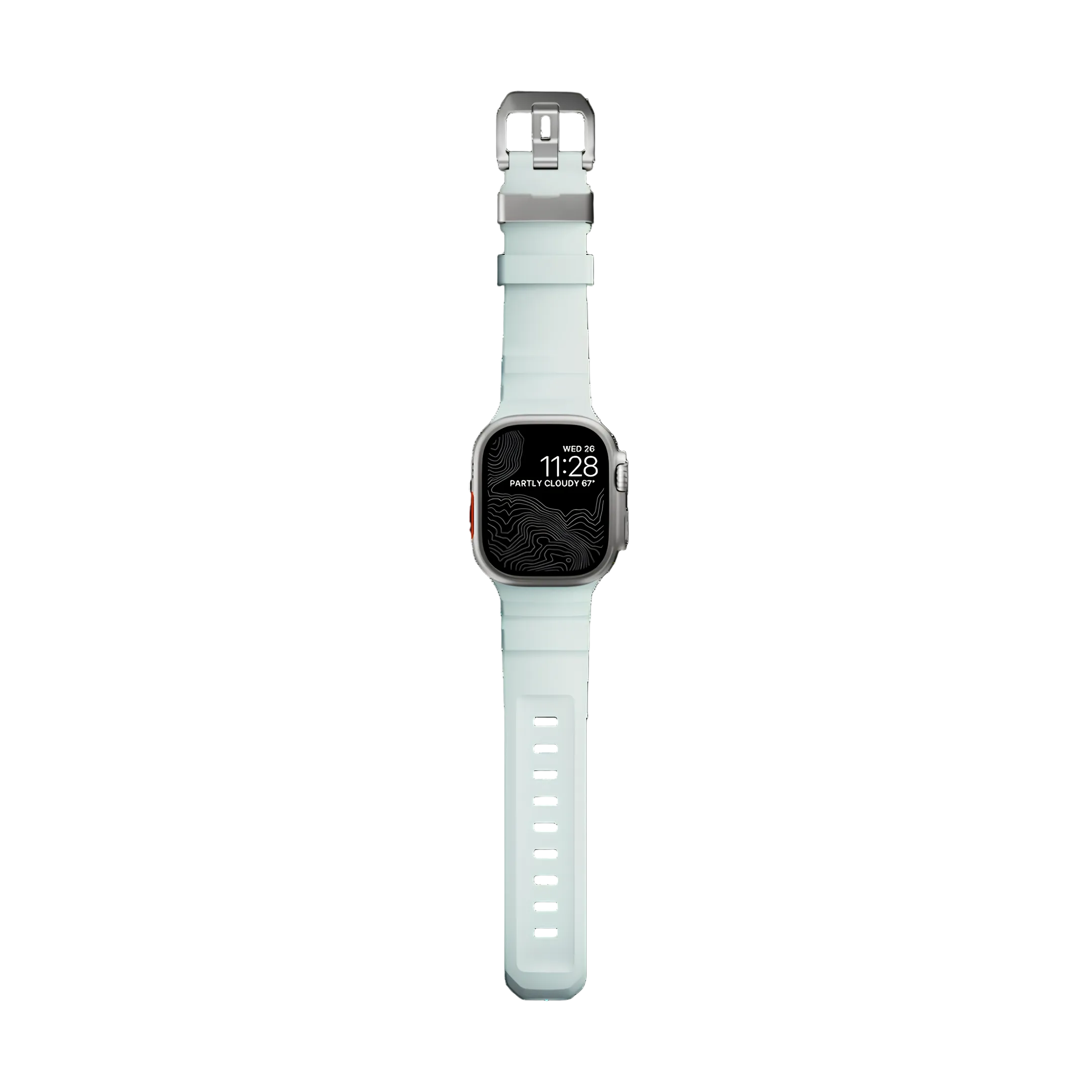 Apple Watch Strap Blue Glow